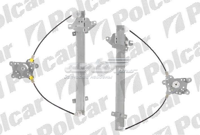 Do koszyka 5265PSG1 Polcar Mechanizm podnoszenia szyby drzwi przednich lewych