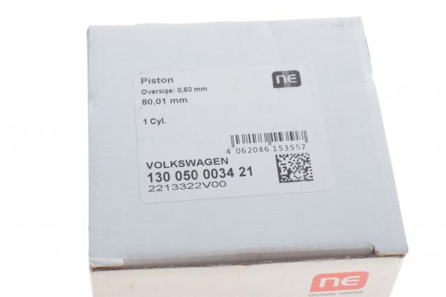 Tłok, komplet na 1 cylinder, 2. naprawa (+0,50) 130050003421 NE/NPR