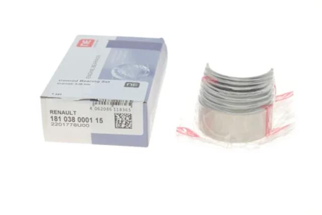 Panewki korbowodowe wału korbowego, zestaw, 1. naprawa (+0,25) NE/NPR 181038000115 cena, od 28,55 USD