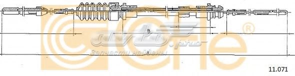 Linka gazu Adriauto 550339 cena, od 14,70 USD