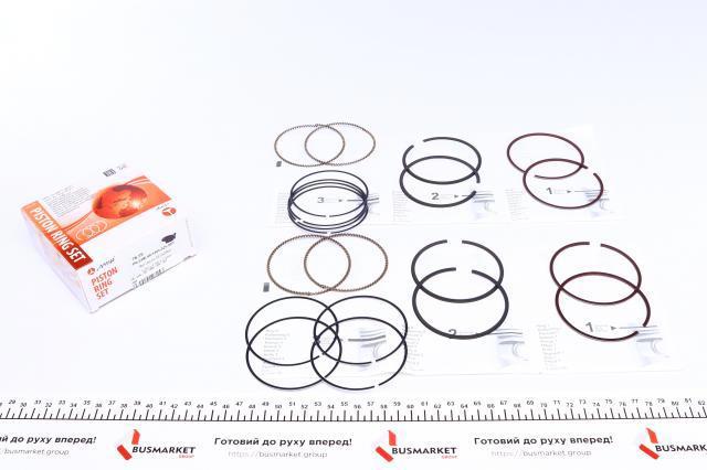 Zestaw pierścieni tłokowych do silnika, 1. naprawa (+0,25) AMP/Paradowscy PRCHE491405025SET cena, od 34,61 USD
