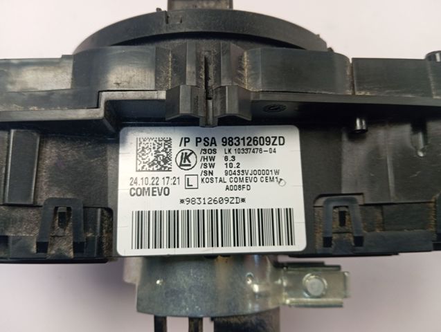 Przełącznik zespolony prawy Peugeot/Citroen 98312609ZD cena, od 188,98 USD