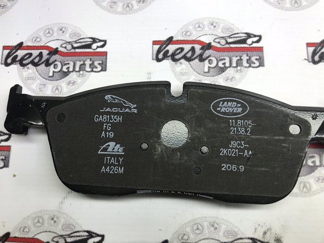 LR128263 Land Rover Klocki hamulcowe przednie tarczowe