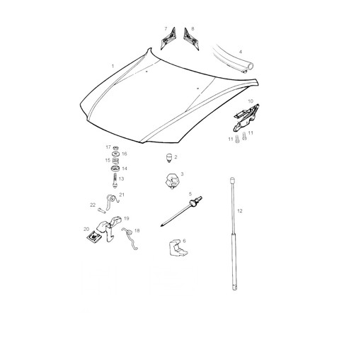 Maska silnika FPS FP5077280 cena, od 201,95 USD