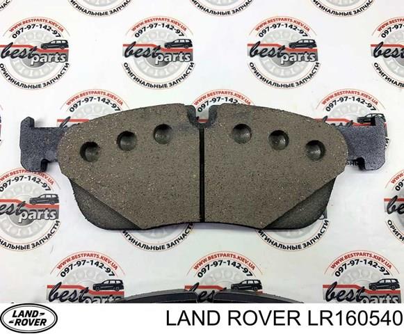 Do koszyka LR160540 Land Rover Klocki hamulcowe przednie tarczowe