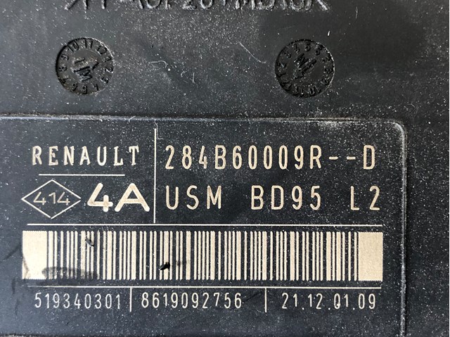 Do koszyka 284B60009R Renault (RVI) 