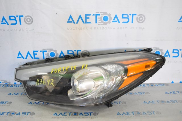 Reflektor lewy KIA Forte III sedana (YD) (2012 - 2017) cena, od 145,99 USD