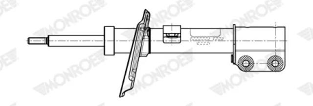 Amortyzator przedni Renault (RVI) 543023386R