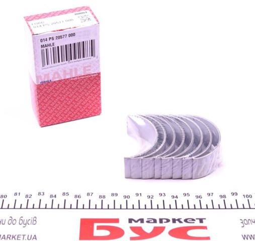 Do koszyka 014PS20577000 Mahle Original Panewki korbowodowe wału korbowego, zestaw, standardowe (STD)