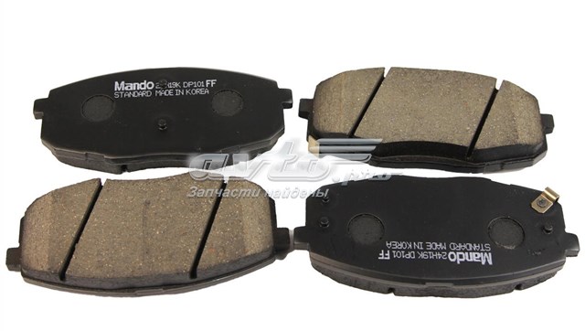 Klocki hamulcowe przednie tarczowe Mando MPK36 cena, od 24,45 USD