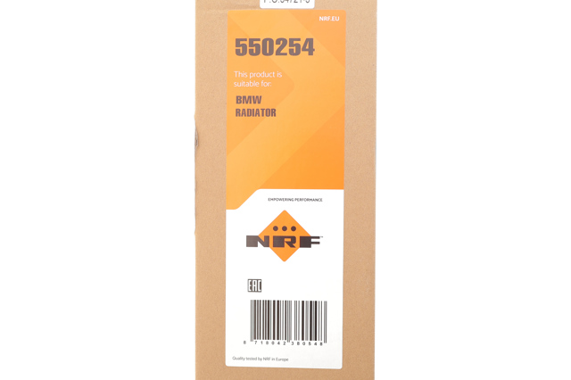 Chłodnica silnika NRF 550254 cena, od 283,44 USD