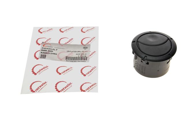 Kratka wentylacji wnętrza na "torpedo" Rotweiss RWS2056 cena, od 17,53 USD