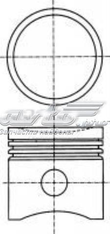 8745000700 Nural Tłok, komplet na 1 cylinder, 2. naprawa (+0,50)