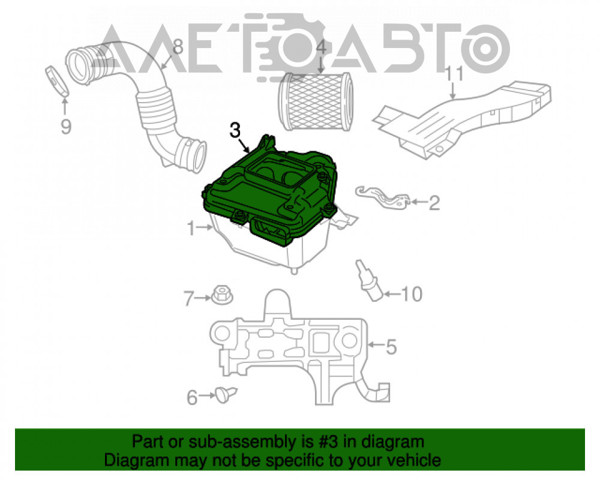 Obudowa filtra powietrza FPS FP3806102 cena, od 23,53 USD