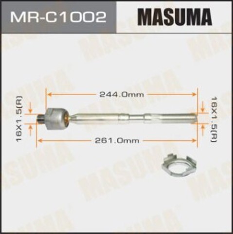 Listwa kierownicza (maglownica) MRC1002 Masuma