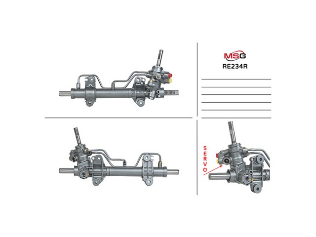 RE229R MSG Rebuilding Listwa kierownicza (maglownica)