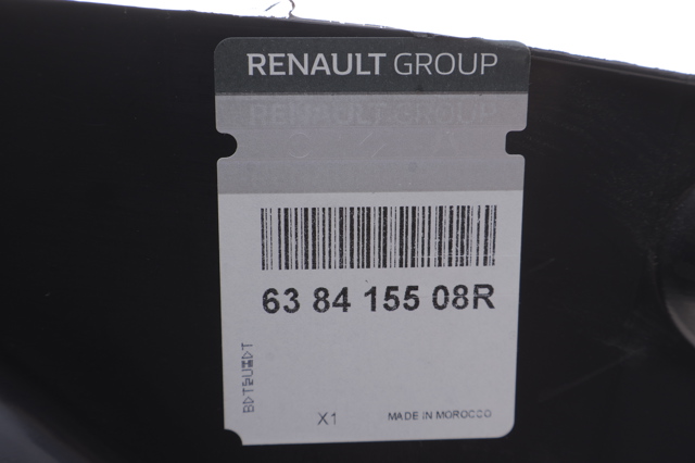 Do koszyka 638415508R Renault (RVI) Nadkole błotnika przedniego lewe