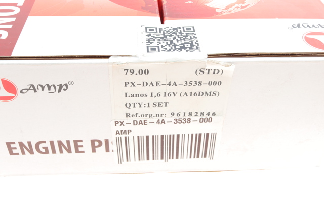 PXDAE4A3538000 AMP/Paradowscy Tłok ze sworzniem bez pierścieni, STD