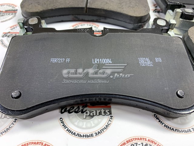 Klocki hamulcowe przednie tarczowe Land Rover LR110084 cena, od 84,90 USD