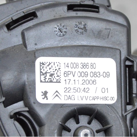 Do koszyka Pedał przyspieszenia (gazu) Citroen C8  EA, EB