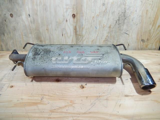 Tłumik, tylna część Subaru Impreza III