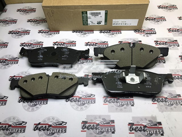 Klocki hamulcowe przednie tarczowe Land Rover LR128263