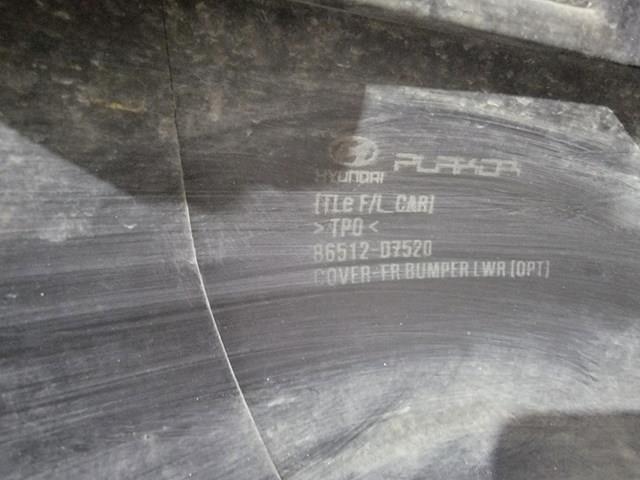 Zderzak przedni, dolna część 86512D7520 Hyundai/Kia