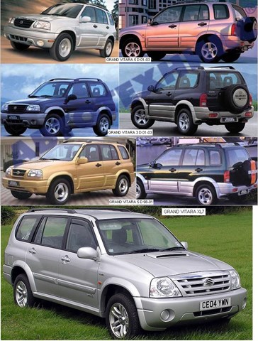 Lampa przeciwmgielna lewa/prawa do Suzuki Vitara  ETJA