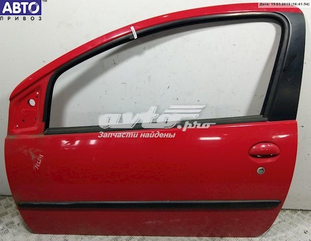 Drzwi przednie lewe Citroen C1 I hatchback (PM, PN) (2005 - 2026) cena, od 272,71 USD