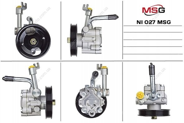 Pompa wspomagania hydraulicznego kierownicy NI027 MSG