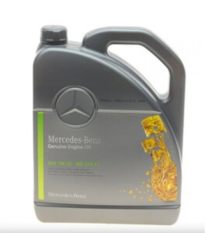 Olej do silnika A000989320913ABDW Mercedes