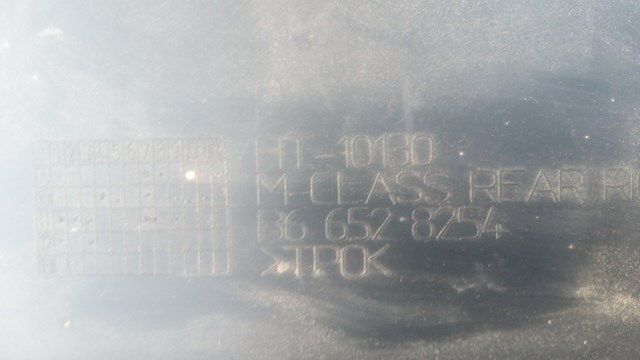 Chlapacze tylne, komplet do Mercedes ML/GLE  W164