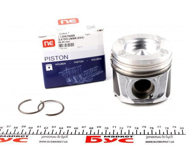 Do koszyka 130038003521 NE/NPR Tłok, komplet na 1 cylinder, 2. naprawa (+0,50)