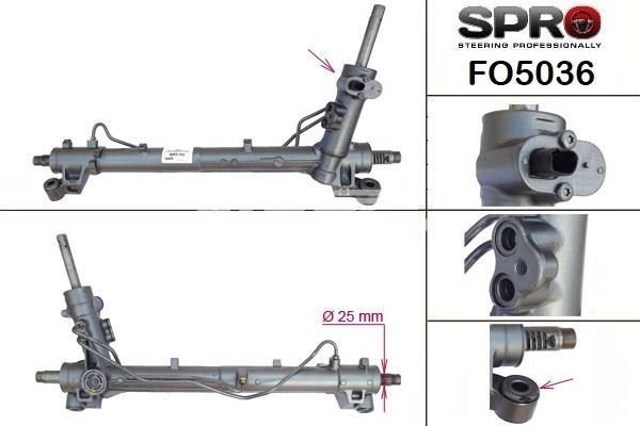 Do koszyka FO236R MSG Rebuilding Listwa kierownicza (maglownica)