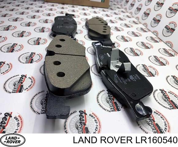 Klocki hamulcowe przednie tarczowe LR160540 Land Rover