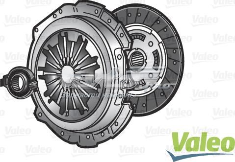Do koszyka 828505 VALEO Zestaw sprzęgła (3 części)