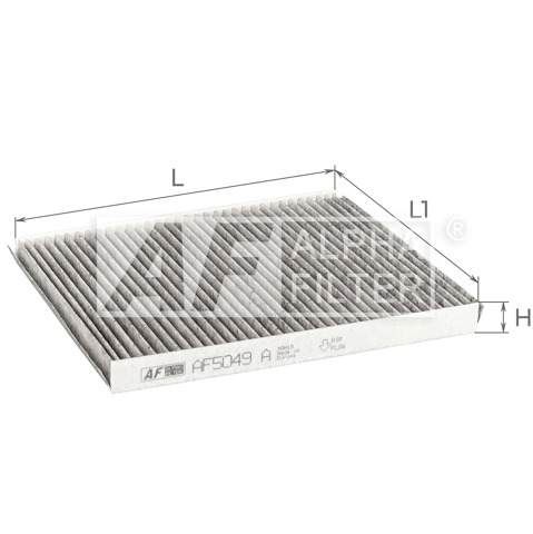 Filtr kabiny AF5049A Alpha Filter
