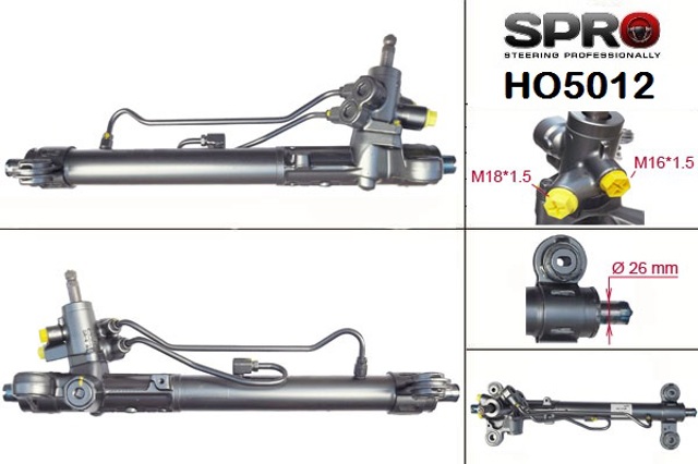 Listwa kierownicza (maglownica) HO212R MSG Rebuilding