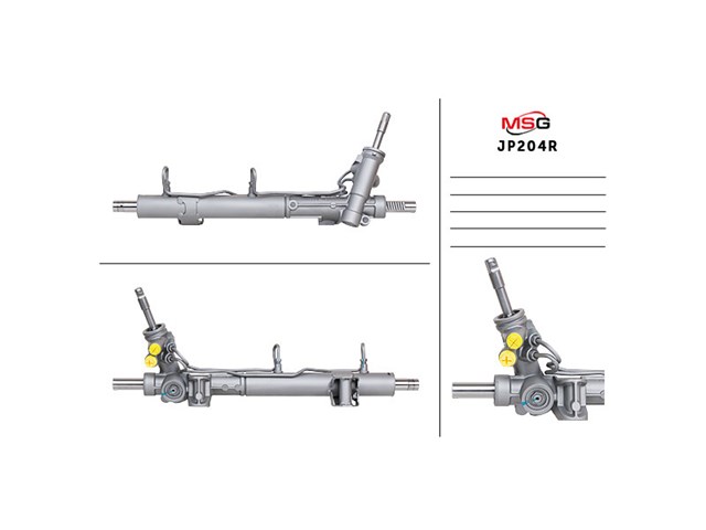 Do koszyka JP202R MSG Rebuilding Listwa kierownicza (maglownica)