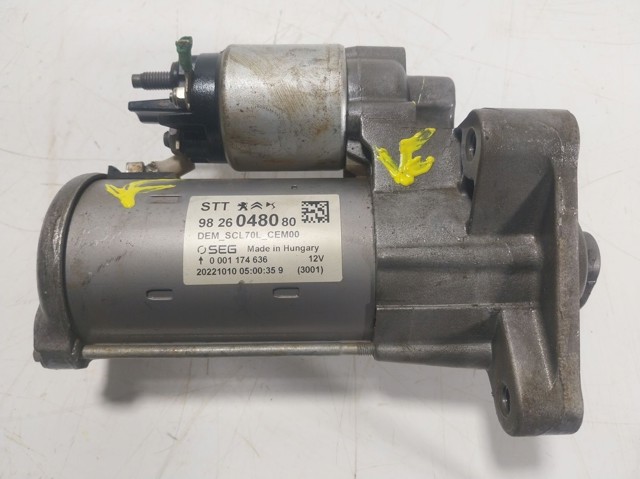 Rozrusznik Peugeot/Citroen 9826048080 cena, od 120,84 USD