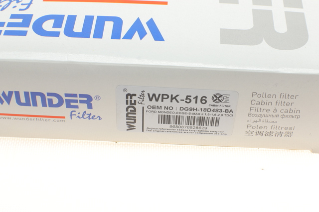 Filtr kabiny WPK516 Wunder