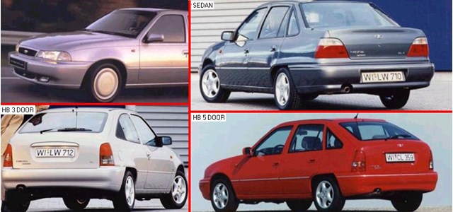  Nadkole błotnika przedniego lewe Daewoo Nexia 1