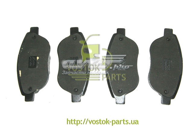 Klocki hamulcowe przednie tarczowe Geely 1064001724