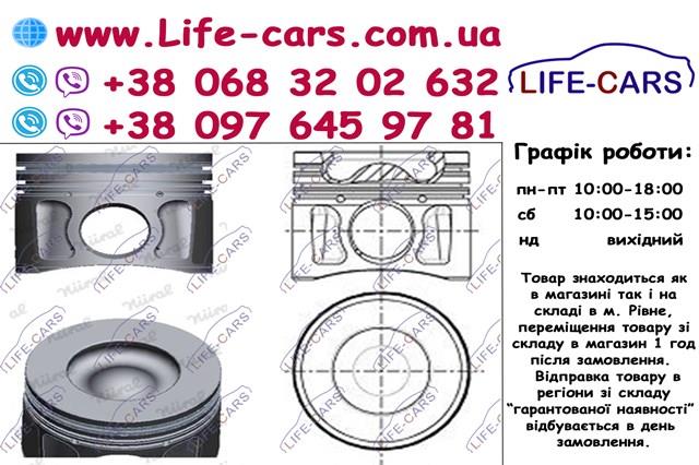 Do koszyka 8742770050 Nural Tłok, komplet do jednego cylindru, STD