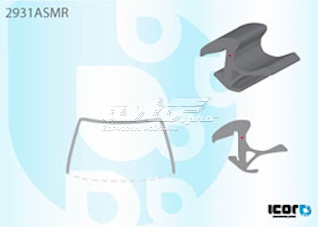 Listwa ochronna szyby przedniej Daihatsu Terios II SUV (J2) (2006 - 2018) cena, od 30,67 USD