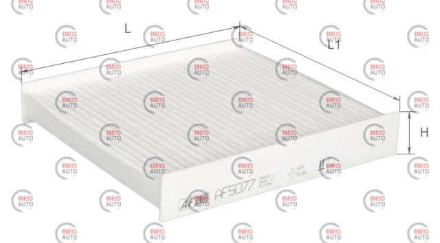 AF5077 Alpha Filter Filtr kabiny