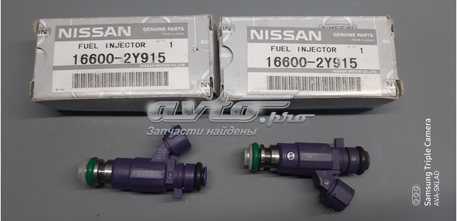 166002Y915 Nissan/Infiniti Wtryskiwacz paliwa