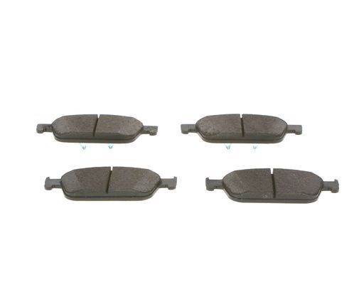 Do koszyka 986495388 Bosch Klocki hamulcowe przednie tarczowe