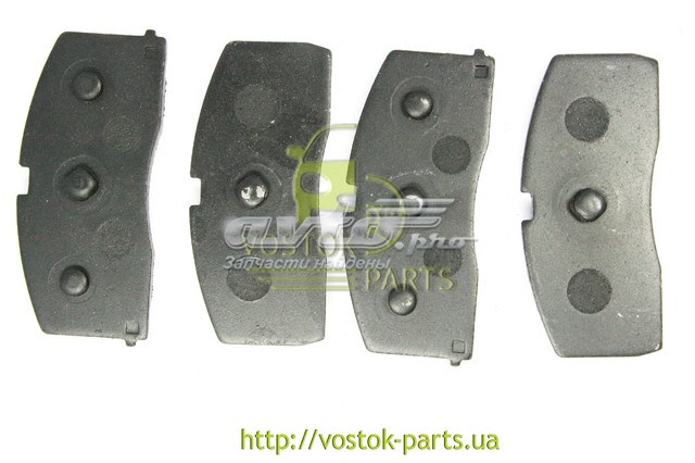 Klocki hamulcowe przednie tarczowe 3501190005 Geely