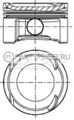 Tłok, komplet do jednego cylindru, STD Nural 8714130020 cena, od 86,81 USD